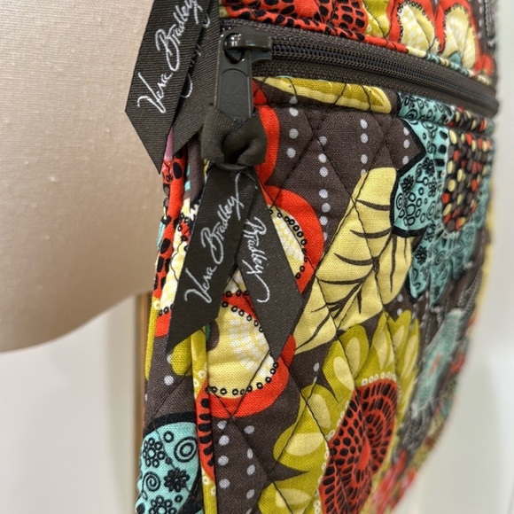 Vera Bradley Crossbody Bag Floral with Quilted Design With Packets - Picture 3 of 15